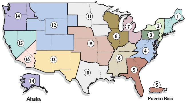 Tau Beta Pi Districts